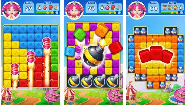 Gameplay screenshot from toy combo blast for Android