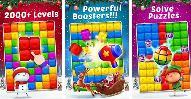 Gameplay screenshot from toy cubes pop 2020 for Android