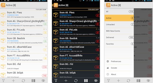 Gameplay screenshot from trackchecker mobile for Android