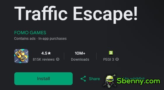traffic escape