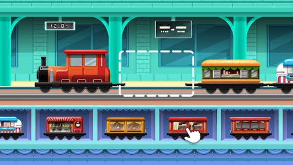 Gameplay screenshot from train builder for Android