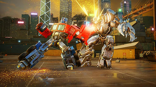 Gameplay screenshot from transformers forged to fight for Android