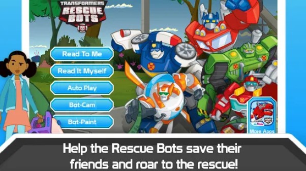 transformateurs Rescue Bots MOD APK Android
