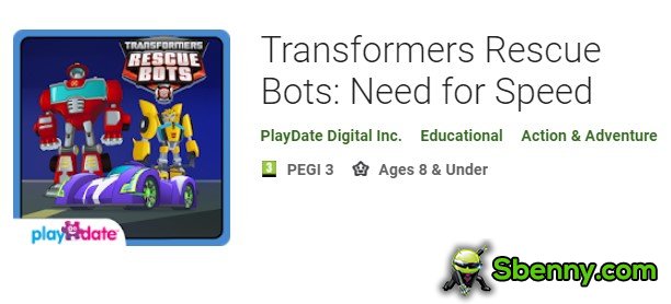 transformers rescue bots need for speed