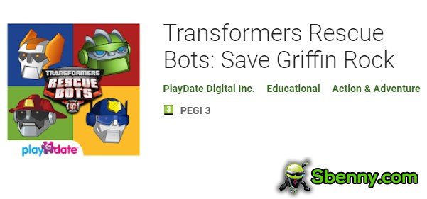 Transformers Rescate bots Salvar Griffin Rock