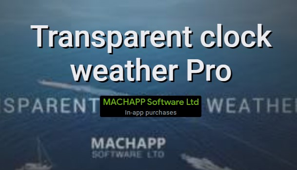 transparent lock weather pro
