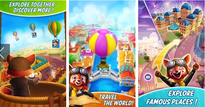 Gameplay screenshot from travel blast for Android