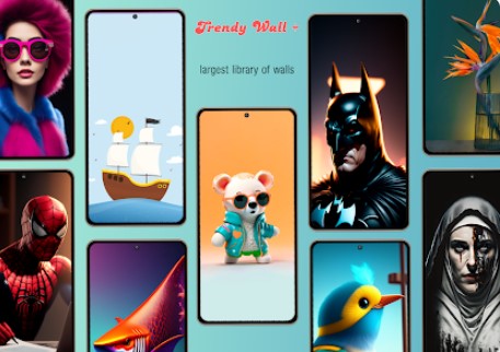 Gameplay screenshot from trendy wallplus for Android