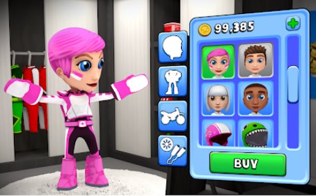 Gameplay screenshot from trials bike go for Android