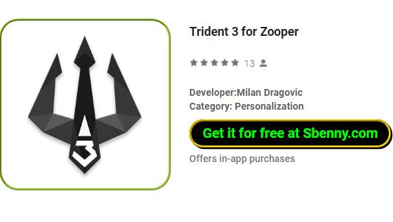 trident 3 برای zooper