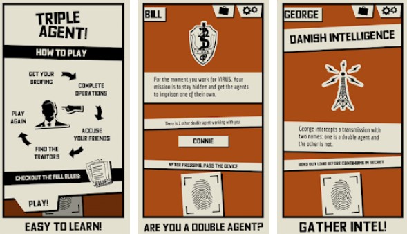 Gameplay screenshot from triple agent for Android
