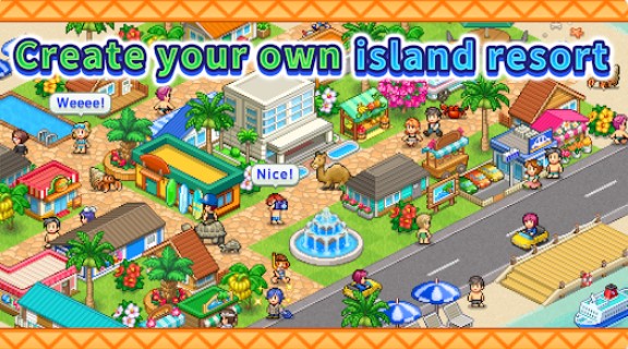 Gameplay screenshot from tropical resort story for Android