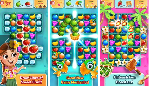 Gameplay screenshot from tropical twist for Android