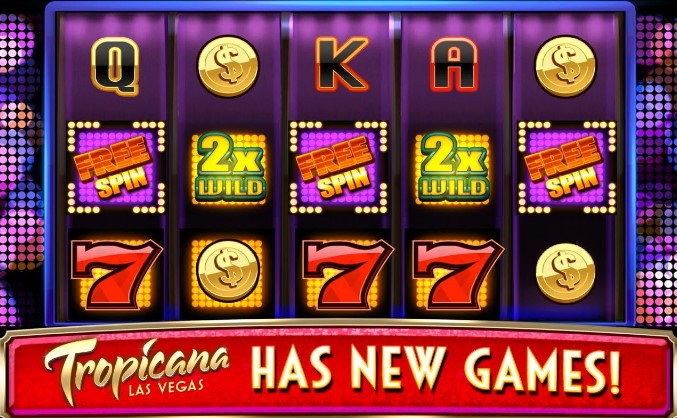 Gameplay screenshot from tropicana las vegas slots for Android
