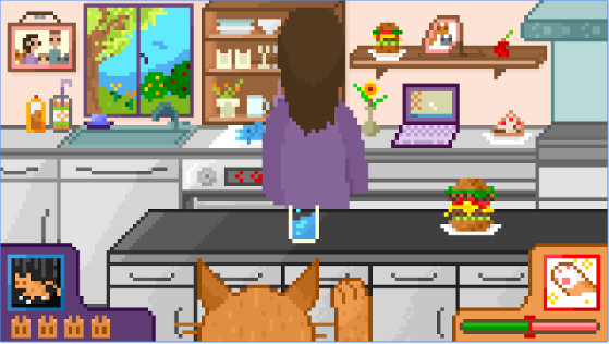 Gameplay screenshot from trouble cat for Android