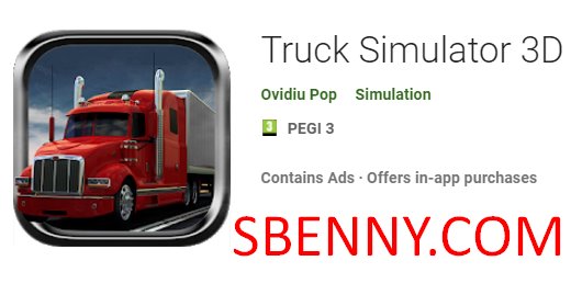 simulateur de camion 3d