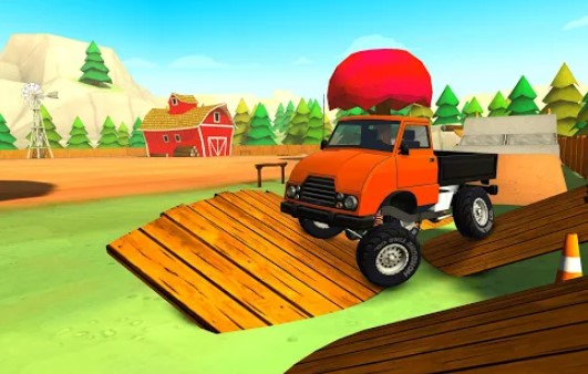 Gameplay screenshot from truck trials 2 5 free range 4x4 for Android