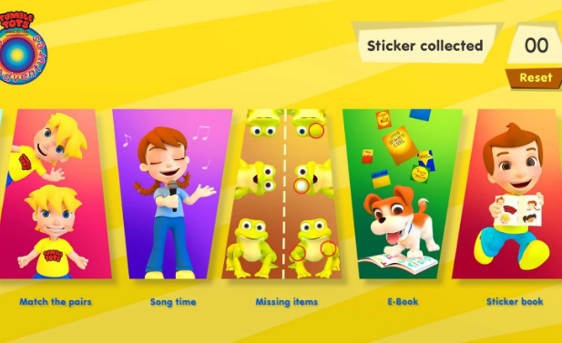 Gameplay screenshot from tumble tots fun adventures for Android