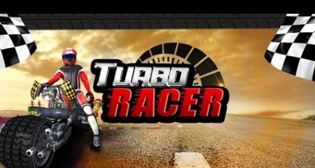 corrida de moto turbo racer