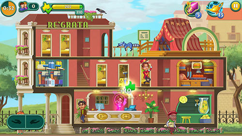 Gameplay screenshot from turbo team for Android