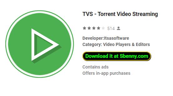 tvs torrent video streaming