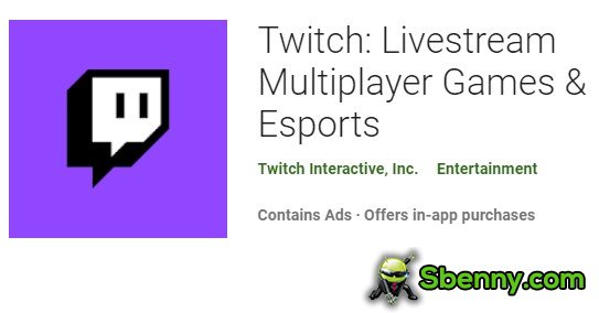 twitch live streaming di giochi multiplayer ed eSport