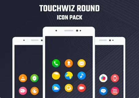 paquete de iconos circulares twz MOD APK Android