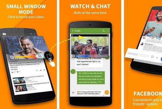 Gameplay screenshot from uc browser fast download private and secure for Android