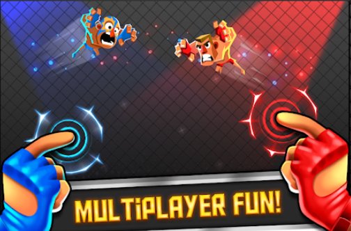 Gameplay screenshot from ufb 2 ultra fighting bros utimate championship for Android