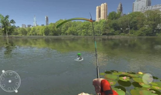 Gameplay screenshot from ultimate fishing simulator for Android