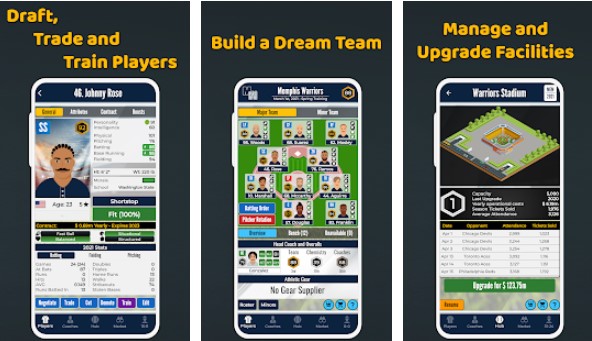 Ultimate Pro Baseball General Manager Sport-Sim MOD APK Android