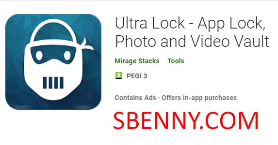 Ultra Lock App Lock Foto und Video Tresor