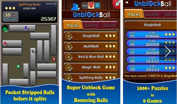 unblock ball