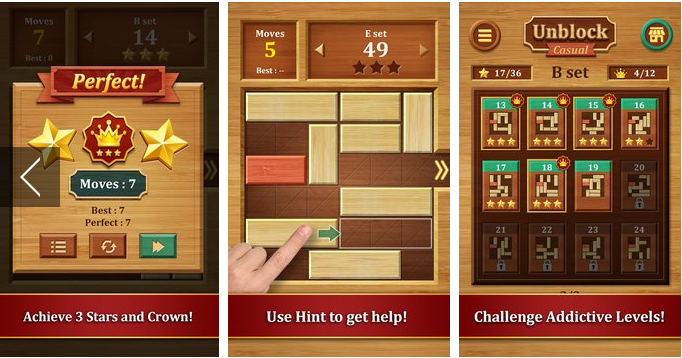 Gameplay screenshot from unblock casual for Android