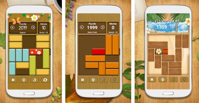Gameplay screenshot from unblock me free for Android