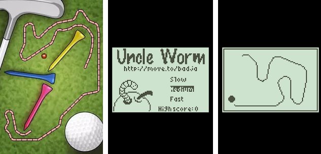 Gameplay screenshot from uncle worm for Android