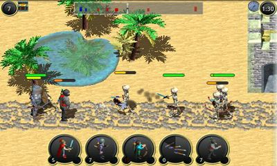 Gameplay screenshot from undead invasion for Android