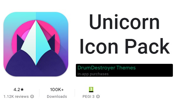 unicorn icon pack
