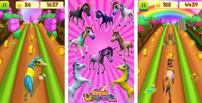 unicorn run fun run game