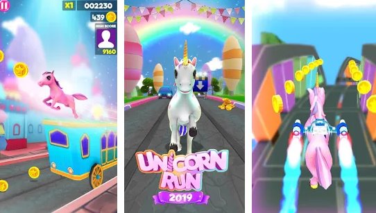 unicorn runner 2020 running game magic adventure