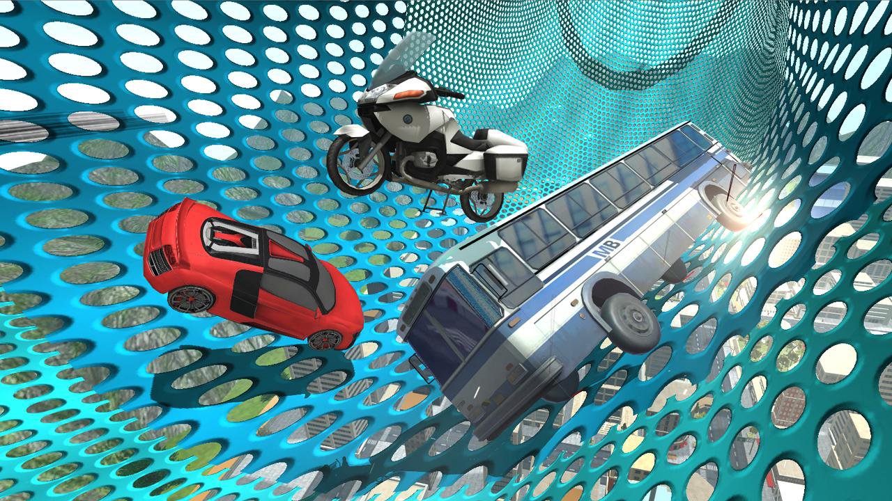 Gameplay screenshot from unlock 100 stunts ultra ramp Extreme Stunts for Android