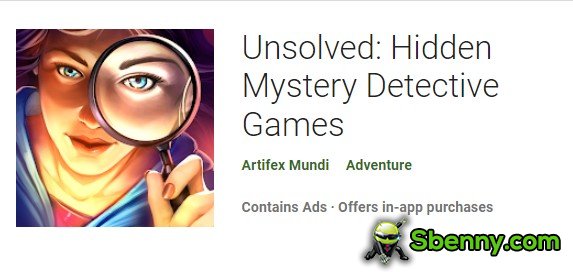 juegos de detectives misteriosos ocultos sin resolver