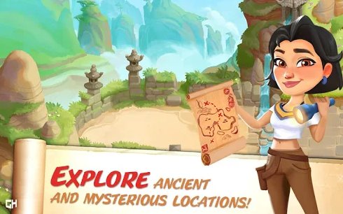Gameplay screenshot from unsung heroes the golden mask for Android