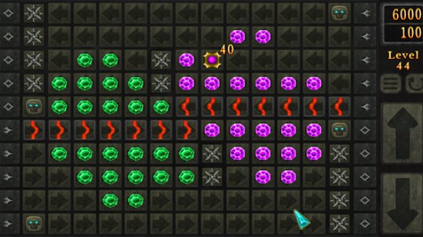 Gameplay screenshot from up and down gems for Android