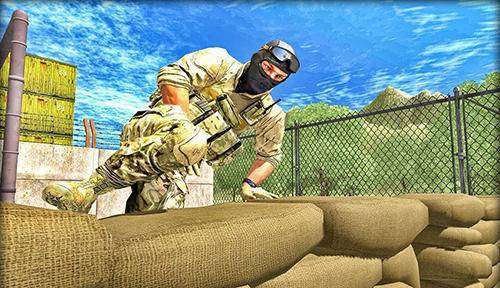 Gameplay screenshot from us army military training camp for Android