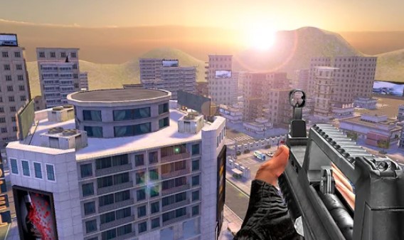 Gameplay screenshot from sniper master city hunter for Android
