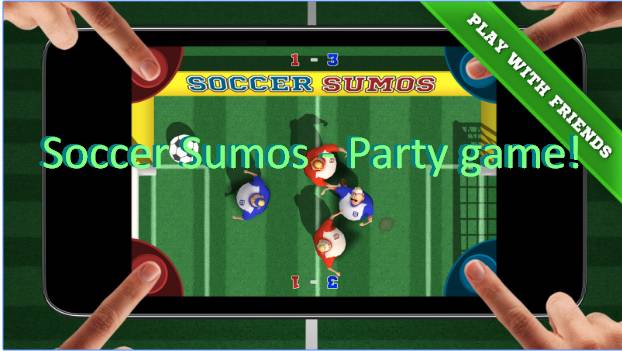  Soccer Sumos - Party game!