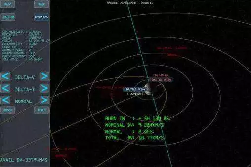 Gameplay screenshot from Space Simulator for Android