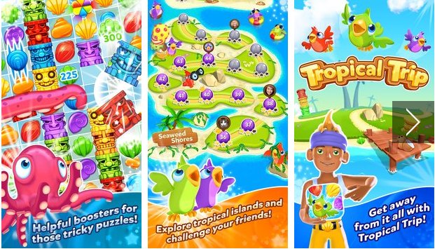  Tropical Trip - Match 3 Game
