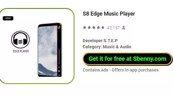  S8 Edge Music Player